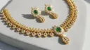 Ethnic Necklace and Earrings Jewelry Set