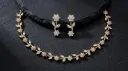 Necklace and Earrings | Floral Vine Jewelry Set