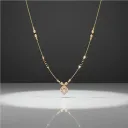 Elegant Gold-Toned Mangalsutra Necklace for Women